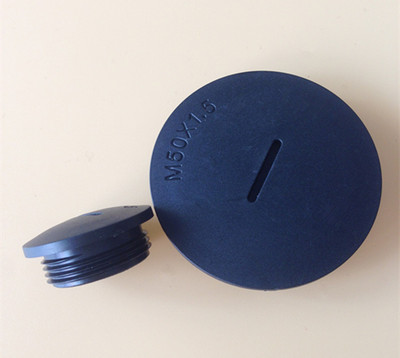 尼龙塑料塞头防水堵头闷盖堵塞件孔塞旋扭式螺纹堵头m12-m32黑白