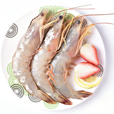 威海孙小乔海鲜野生大对虾大青虾大虾15只/斤(1000g/150元)