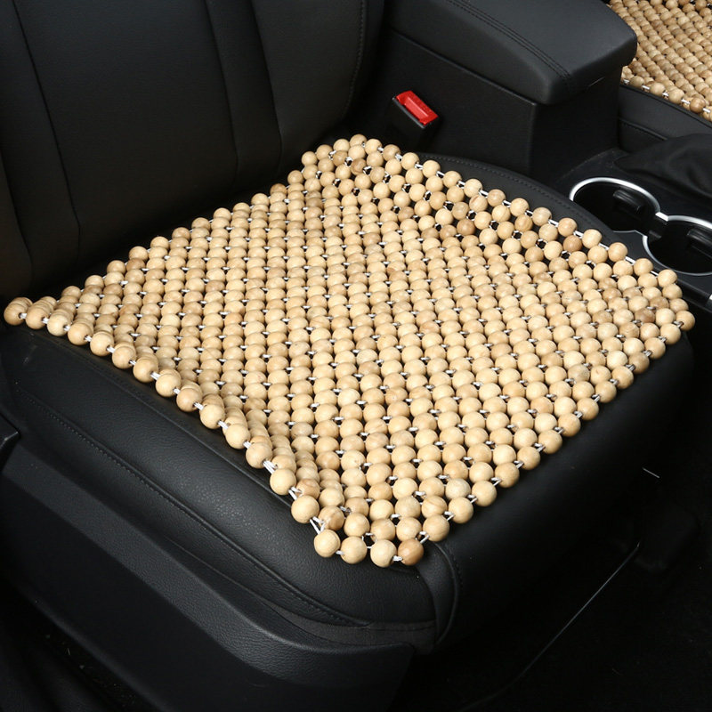 香樟木木珠汽车坐垫夏季单片松木四季通用座垫珠子坐垫夏天凉垫