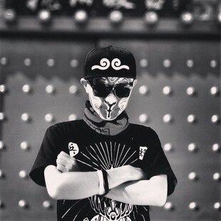 迦持原创刺绣紧箍咒元素黑白棒球帽