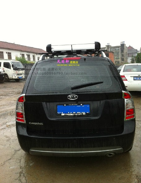 起亚新佳乐专用行李架 新佳乐改装车顶架行李框车顶框 带横杆