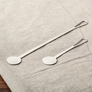 镜面 雀巢咖啡搅拌棒长15.5cm 镜面抛光 不锈钢搅拌棒 音符咖啡搅拌棒