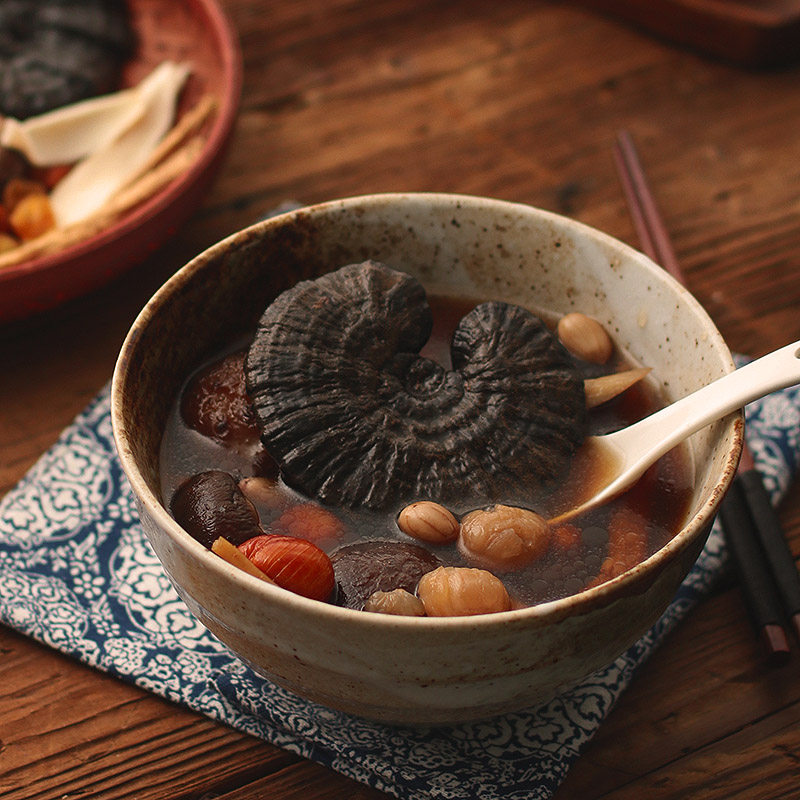 百膳味 灵芝山药党参汤 补元气滋补汤广东老火靓汤煲汤料炖汤药膳