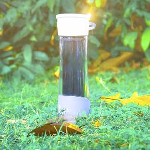 创意太阳能保温杯防摔双层耐热聚热高档塑料水杯运动便携随手杯子