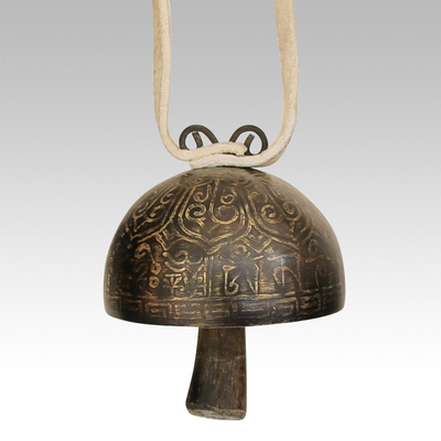 云南丽江驼铃辟邪纯手工铜铃铃铜铃驼铃黄铜铃铛隔山铃东巴铃