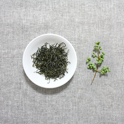 霄坑野茶 池州九华山肖坑村五队特产野生绿茶 高山富硒云雾茶