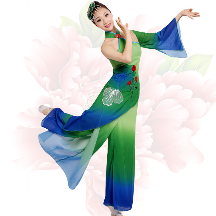 扇子舞太湖美背面演示,扇子舞《太湖美》,太湖美扇子舞分解学(第9页)_大山谷图库