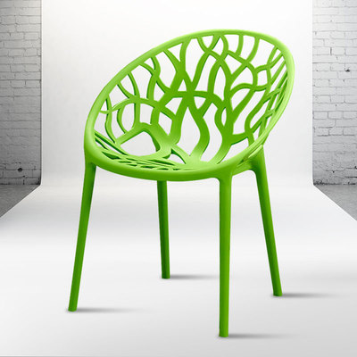 简约镂空塑料靠背椅子休闲创意咖啡厅餐桌椅专卖店等位设计师包邮