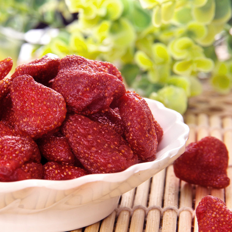 台湾 零食 百草味 100草莓果脯 水果蜜饯 风味_草莓干_左山网