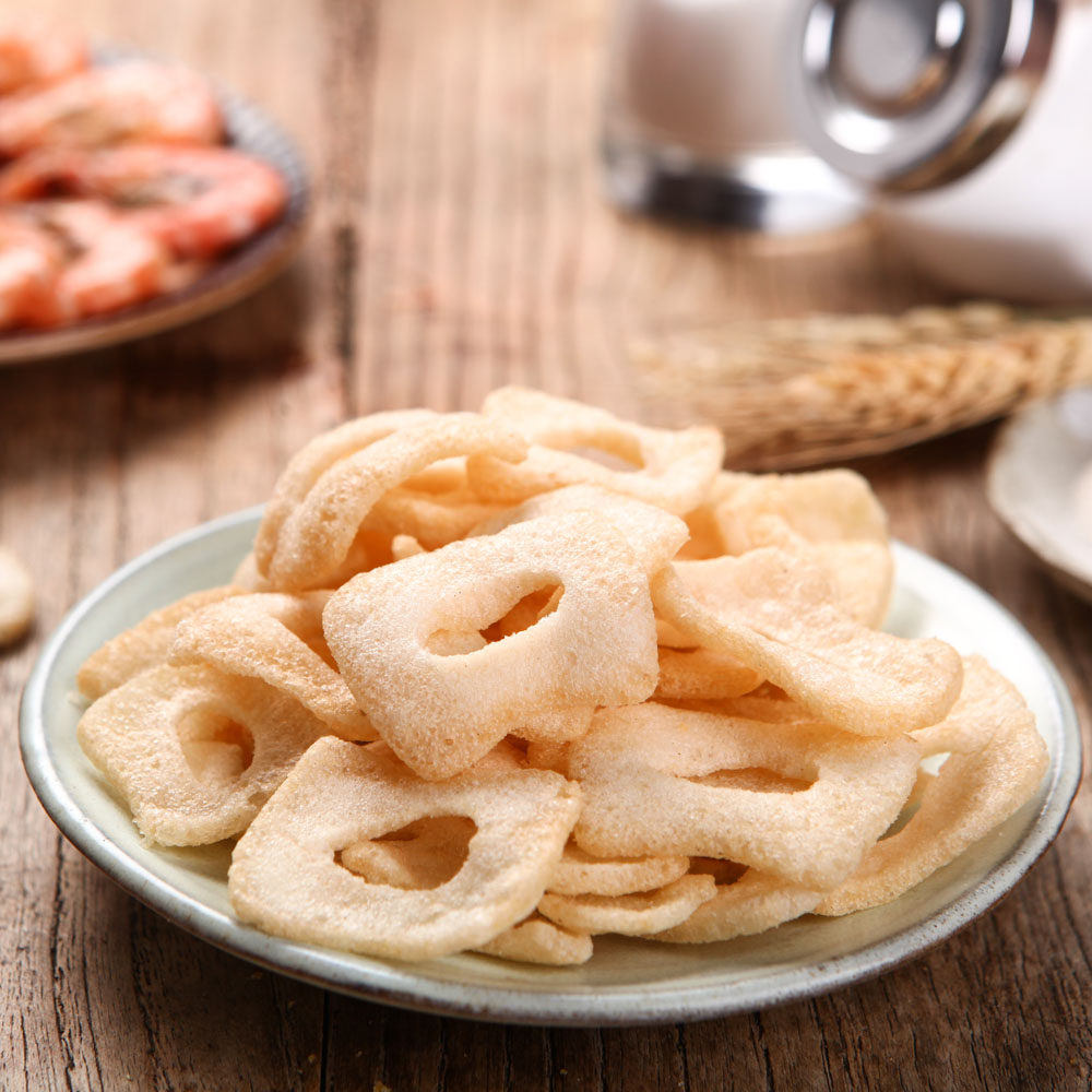 【天猫超市】印尼进口 奥嘉莱虾片原味30g/袋 办公休闲零食品小吃