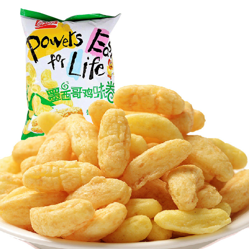 【天猫超市】盼盼墨西哥鸡味卷105g 盼盼食品 休闲膨化食品