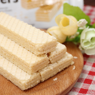 奥地利进口食品*spitz施皮茨香浓香草味威化饼干60g休闲零食 8390