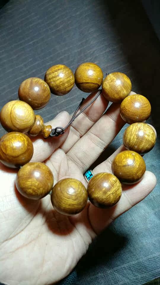 0mm 美国沙漠铁木沙漠金 沙铁手串念珠佛珠包邮