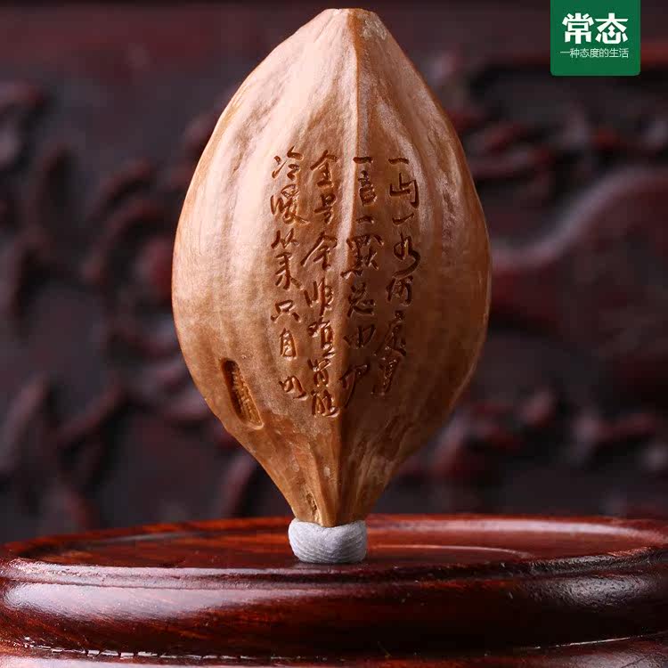 常态达摩一苇渡江核雕 颜腾橄榄胡雕刻单籽 大籽纯手工单核yz3001