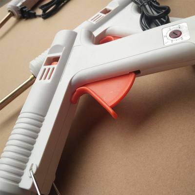 加长热熔胶枪家用胶条电热溶塑料打胶水枪可调恒温发光字长嘴胶枪