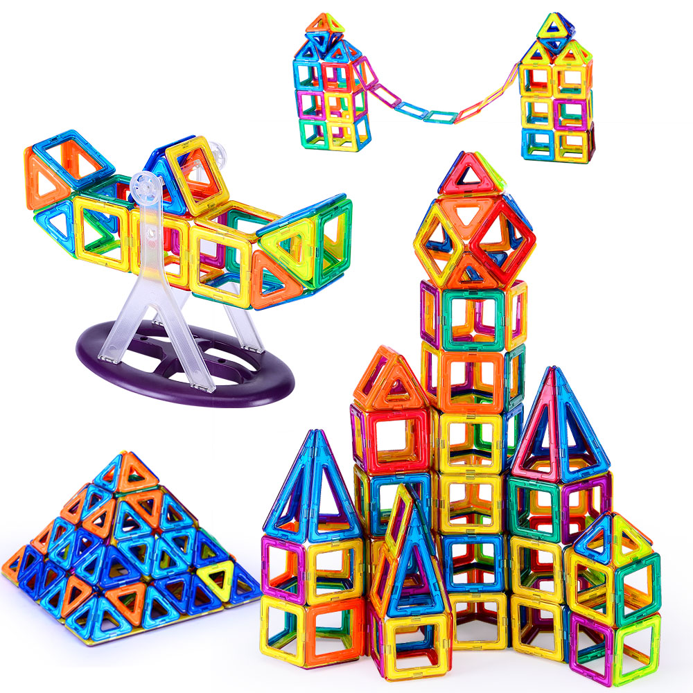 磁力片积木玩具3岁以上4