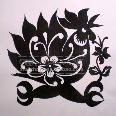 传统剪纸学习教程教学图样 学剪纸模板 民间剪纸样稿猴年剪纸图案