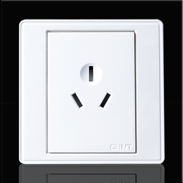 正泰86型暗装墙壁多孔电源开关插座面板三孔空调16a高品质