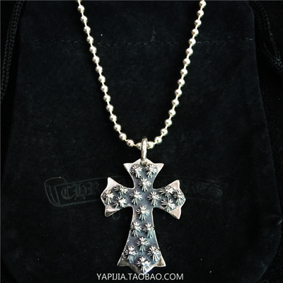 yapi雅痞 chrome hearts克罗心全十字高端完美ch字母吊坠项链挂件