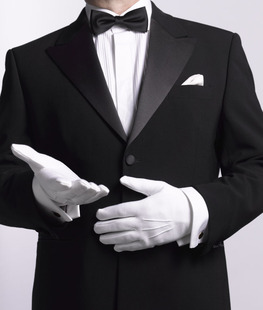 新款白色尼龙涤棉礼仪手套男士物业防晒指挥劳保夏三根筋薄短包邮