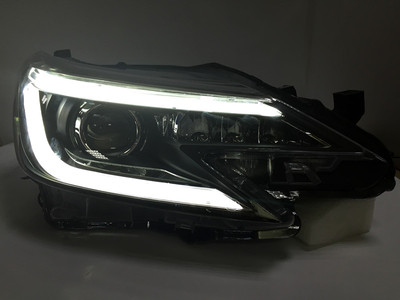 新锐志大灯 14全新锐志光导氙气大灯总成改装 低配升高配大灯总成
