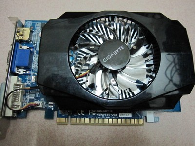 技嘉gt630 2g ddr3 128位高端游戏卡秒gt640 740
