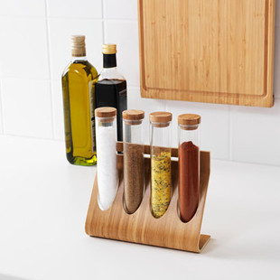 5温馨宜家 雷弗萨 ikea 盛具 调味品罐佐料储藏容器4件套调料瓶