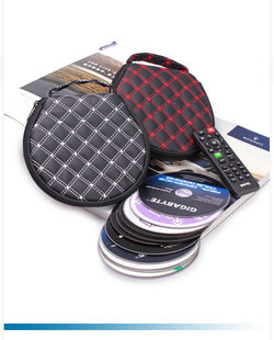 汽车用品车用cd包韩版红酒cd收纳盒光盘收纳袋车载cd保护包专用盒