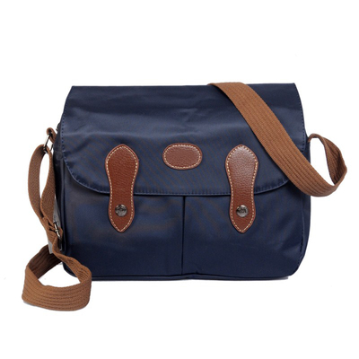 复古潮流时尚休闲单肩斜挎包尼龙包学生书包时尚女式斜背包包邮