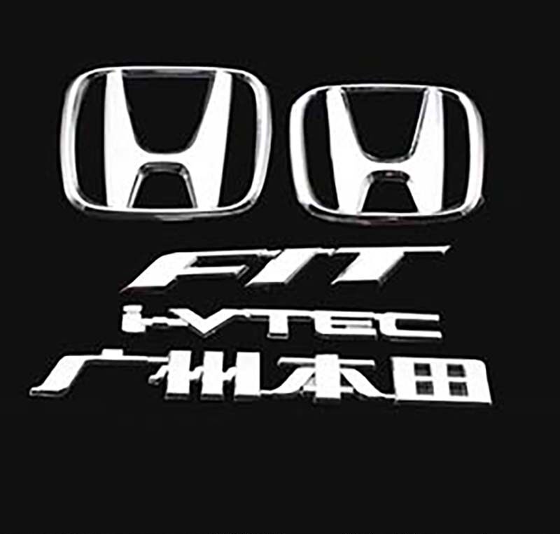 适用于本田08-14年新款飞度车标fit前后车标 新飞度前中网标标志