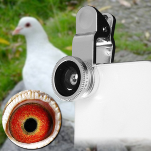 拜斯特放大镜10倍袖珍便携0.65广角手机镜头自拍夹看鸽眼鉴定钱币