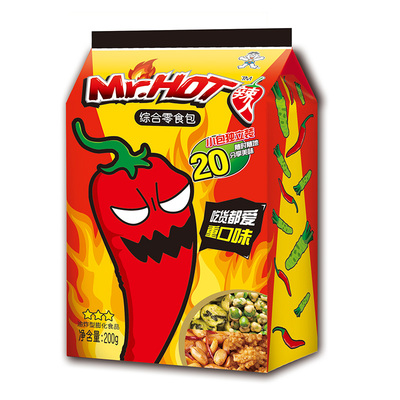 旺旺 辣人零食综合包200g