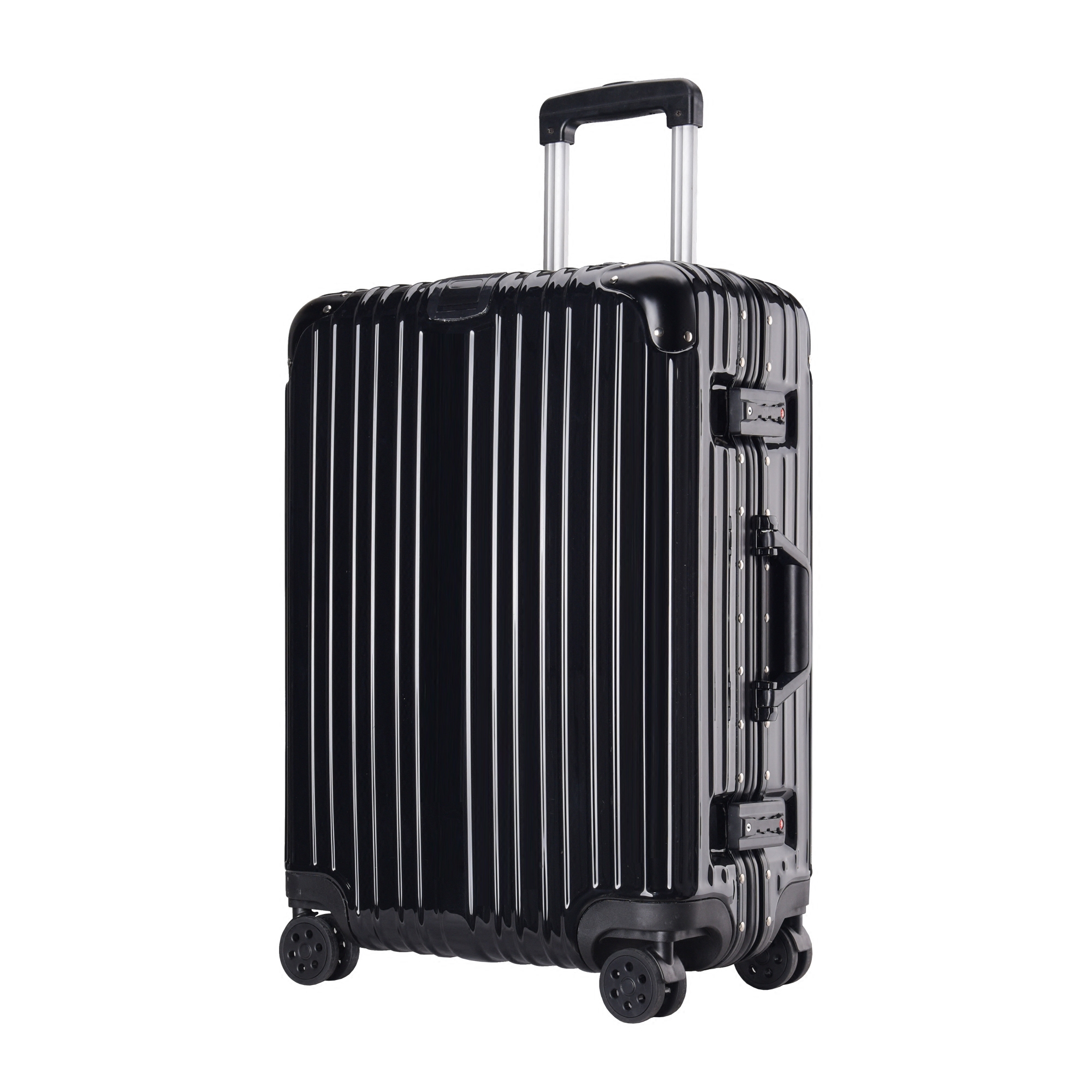 reto行李箱女学生铝框旅行箱密码箱子20寸24登机箱男万向轮拉杆箱