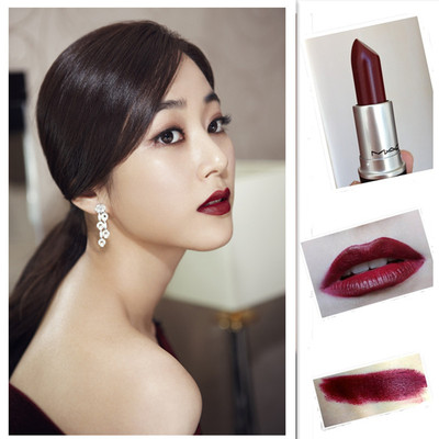 mac/魅可 【活动价】包邮 顾里小时代正品mac魅可唇膏口红diva 深酒红