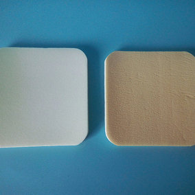 7.5*7.5cm医用硅凝胶泡沫海绵敷料 自粘减压疮贴渗液吸收垫无痛贴