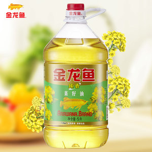 金龍魚純香菜籽油5l/瓶清香型菜已售0件 ￥ 54.9 ￥54.9(10折) 包郵