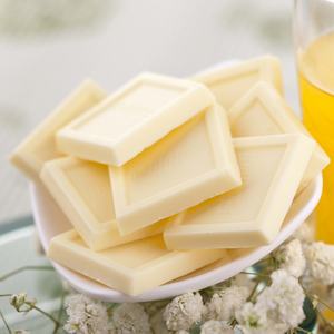 申浦 牛奶白巧克力块 1个6g 零食已售11件