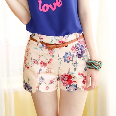 衣服 时尚女装 女士短裤 [国庆特惠] 2015夏装新款韩版小清新少女装