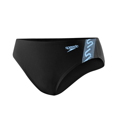 speedo速比涛monogram 7cm男士耐穿型专业三角游泳裤