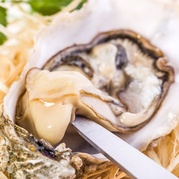 獐子岛法国生蚝月亮n2原装木箱进口生鲜 鲜活牡蛎6只装