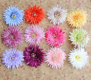 多层 森系花艺 绢花花头 手工diy素材 直径5cm 小黄花 多层 1个价