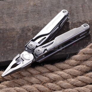 现货leatherman莱泽曼 多功能工具钳 surge海啸 军刀 银色/军黑色现货