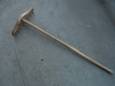 儿童玩具 西游记兵器 木制金箍棒 月牙铲钉耙 全套装 cos表演道具