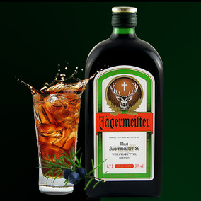 郎家园包邮洋酒jagermeister野格(圣鹿)力娇酒(送酒版)