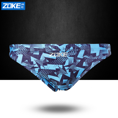 洲克性感男士泳裤个性时尚专业游泳衣男三角泳衣正品低腰2014新款