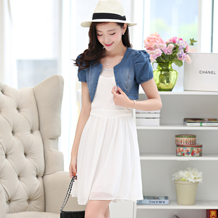 圆角 宽松中长款开衫空调衫百搭女装 2015秋季新款莫代尔长袖圆角开衫