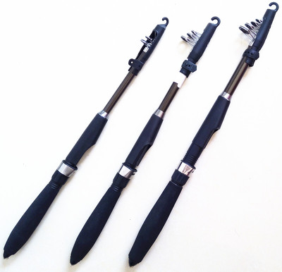 小蛟龙 手海竿 超硬短节海竿 冰钓竿抛竿冬钓杆1.3//1.6/1.8米