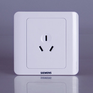 插座(需要这个的拍10a五孔就可以了,更便宜 远景系列雅白-10a三孔插座
