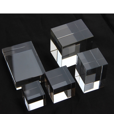 水晶长方块玻璃柱子摄影支撑拍摄配件道具水晶方体柱子水晶砖底座