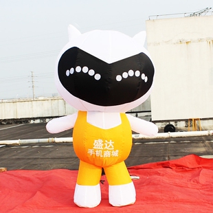 手机 充气手机卡通模型vivo金立手机充气卡通 oppo手机卡通人偶定制